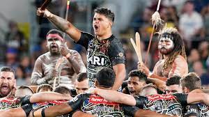 Proud wiradjuri woman olivia fox sung the australian anthem in the indigenous eora language before the tri nations rugby union. Nrl All Stars 2021 Teams Squads Latrell Mitchell Kalyn Ponga Injury Benji Marshall Indigenous Maori