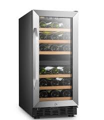 Surely you can store food or drinks in a wine fridge, for a short period of time, at the least. Lanbo 28 Bottle Built In Refrigeration Freestanding Wine Refrigerator Reviews Wayfair