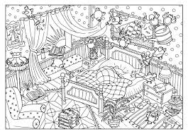 Each teddy bear has its own pictogram with its own power. Coloring Page With Naughty Birds And Sleeping Bear In The Morning Stock Vector Illustration Of Humorous Black 73881316