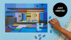 Pencil cardboard scissors crafting knife paints (i used acrylics) i used the scisso. Modern Puzzles Play Design Milk
