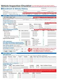Safety lights another important item in a vehicle inspection checklist the safety lights which include headlights, hazard lights, turn lights, and brake lights. 32 Sample Vehicle Inspection Checklists In Pdf Ms Word