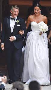 See more of hochzeitskleid on facebook. Ana Ivanovic Weds Bastian Schweinsteiger For A Second Time In Two Days Celebrity Wedding Photos Wedding Dresses Celebrity Wedding Dresses