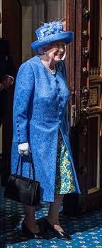 2017 State Opening Of Parliament In The House Of Lords At The Palace Of Westminster First The Blue And Yellow Dress Queen Elizabeth Prince Charles And Diana