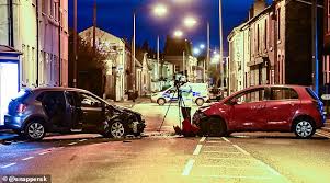 The driver only suffered minor injuries. Birmingham Girl Seven Suffers Multiple Skull Fractures In Three Car Crash Daily Mail Online