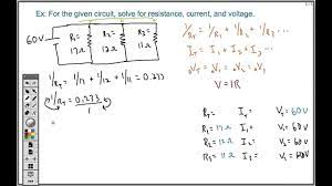 That is equal to r/2 and for three equal resistors in parallel, r/3, etc. How To Solve A Parallel Circuit Easy Youtube