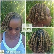Twisted Loc Bob With Knots Locs Hairstyles Hair Styles Dreadlock Hairstyles
