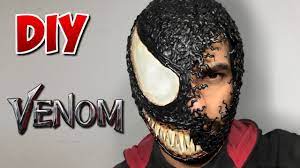 Diy Mascara Do Venom Youtube Venom Halloween Costume Amazing Halloween Makeup Halloween Costumes Makeup