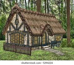 It's largely a gothic romance with enchanted forest animals as the main characters intermingling with the odd human here or there. Little Fairy Tale Cottage Woods Stock Illustration 5294224