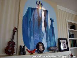 Up Fireplace Mural Wouldn T This Be Adorable In My House Disney Room Decor Disney Pixar Up Disney Rooms