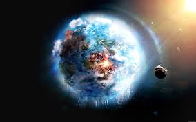 Maybe you would like to learn more about one of these? Futuristic Frozen Earth Artwork Hd Wallpaper Http Www Hdwallpaperuniverse Com Futuristic Frozen Eart Planets Wallpaper World Wallpaper Beautiful Wallpapers