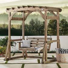 Perfect addition to a patio. The Best Free Standing Arbor Swings Buying Guide