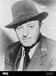 Ben Hecht (1893-1964) newspaper columist, novelist, and playwright, wrote  film scripts for "The Front Page" (1931), "Wuthering Stock Photo