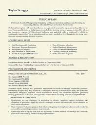 Numbering begins with 4 to coincide with the chapter numbering in emergency management agency or homeland security 4.3.6.7. Fireman Captain Resume Examples Professional Resume Samples Sample Resume