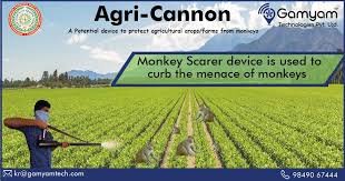 Monkey Scarer Device Agri Cannon Cannon Loud Noises Pet Birds