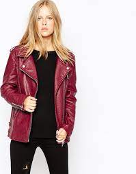 Urbancode Oversized Biker Jacket In Textured Pu At Asos Com Stylish Jackets Leather Jacket Leather Jacket Men