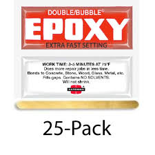 Hardman Double Bubble Red Extra Fast Epoxy 3 5 Minutes 25