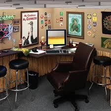 It's not like you can paint or swap out the furniture, and. Easy Unobtrusive Ways To Make Your Office Desk More Fun Inspirationfeed Cubicle Decor Cubicle Decor Office Desk Redo