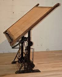 French Turn Of The Century Drafting Table Drafting Table Table Work Table