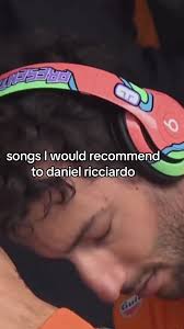 Daniel Ricciardo Singing A Future Song