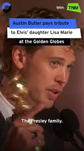 Austin Butler Pays Tribute to Lisa Marie Presley at Golden Globes