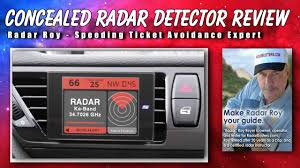 In order to catch speeding drivers in virginia, police use a couple of different kinds of radar. Concealed Radar Detector Review Youtube