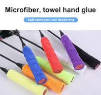 Badminton Racket Towel Grip Tape Anti-slip Sweat Absorbent Soft  Self-adhesive Tennis Pickleball Racquet Fishing Rod Overgrip Wrap