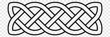 This is the primary characteristic of most celtic knots—there is no. Black And White Abstract Illustration Celtic Knot Banner Celtic Knots Png Pngegg
