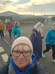 Today's walk with Womens Walk and Talk North East. It was so nice to get  back out walking with the group again. Amble to Warkworth and back. Just  over 5.5 miles. Rain