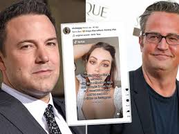 Matthew Perry och Ben Affleck matchade med unga tjejer i dejtingapp