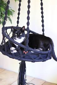 Pin By Ayfer Emrecik On Knots Diy Cat Hammock Cat Hammock Macrame Hammock