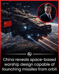 Galactic Warfare or Sci‑Fi Vision That Pushes the Limits of Imagination, China’s unveiling of a “Star Wars‑style” warship concept capable of hovering near the edge of space and theoretically launching ...