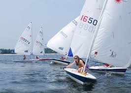 About the laser radial sailboat Laser Radial Shoreline Sailboats
