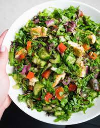 Quick Basic Chopped Salad Easy Salad Recipe With Lots Of Flavor Recipe Easy Salad Recipes Chopped Salad Recipes Salad Recipes For Dinner