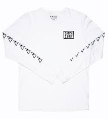 Stacked L S Tee White