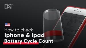 How To Check Iphone Ipad Battery Cycle Count Youtube