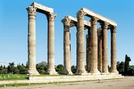 The temple of olympian zeus, also known as the olympieion or columns of the olympian zeus, is a former colossal temple at the center of the. Olympian Zeus Temple In Athens Greece Greeka