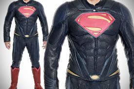 Superman may be the man of steel, but he's still had to wear some crazy suits in battle. Ud Replicas Man Of Steel Leather Suit Shouts