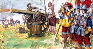 French Field Artillery Thirty Years War War Art Thirty Years War Historical Illustration