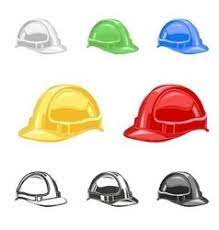 Hard Hat Safety Helmet Set Building Under Vector Occupational Health And Safety Safety Helmet Safety Infographic