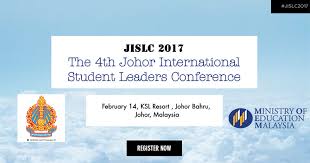 2017 in malaysia is malaysia's 60th anniversary of its independence and 54th anniversary of its formation of malaysia. 4th Johor International Student Leaders Conference 2017 Malaysia Asean Scholarships
