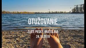 3,20 € dieťa, dôchodca a zťp: Cold Exposure In Zlate Piesky Lake Bratislava Otuzovanie Jazero Zlate Piesky 24 10 2019 Youtube