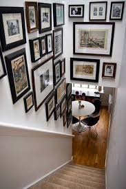 Black And White Gallery Wall Stairs 50 Creative Staircase Wall Decorating Ideas Art Frames Hallway Gallery Wall Gallery Wall Staircase Gallery Wall