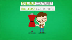 Les Metiers Animes Tailleur Couturier Tailleuse Couturiere