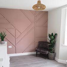 Thanks for all of the love on my stepson's new paneled wall! Pin On Geometric Wall Panelling