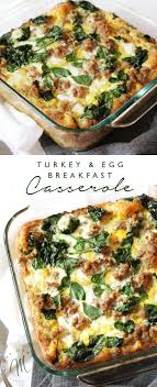Turkey And Egg Breakfast Casserole Aimee Mars Recipe Healthy Breakfast Recipes Recipes Breakfast Egg Casserole