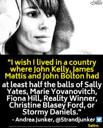 previous guy "essentially thought everyone at the National Security Council  was a secretary"