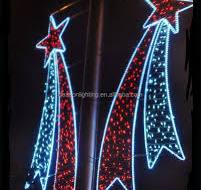 2D Pole LED Christmas Light Motif - Outdoor Christmas Light ...