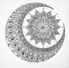 Moon Mandala Tattoo N Art Inspo Mandala Drawing Mandala Tattoo Moon Mandala