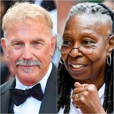 Kevin Costner Sparks Outrage by Refusing to Share Stage with Whoopi Goldberg  at the Oscars