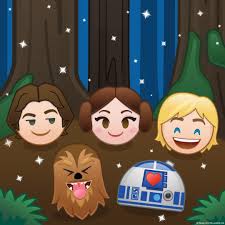 Star Wars Challenge Feat Han Solo Leia Luke Skywalker Chewy R2d2 All As Emojis Drawing By Disney Disney Emoji Disney Emoji Blitz Mario Characters